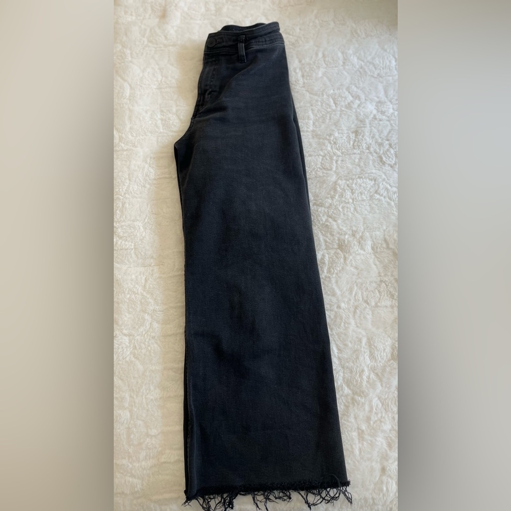 Black wide leg Zara